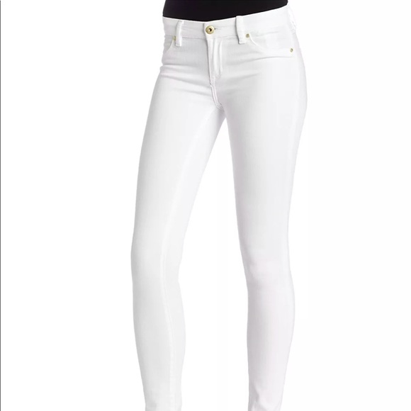 BLANKNYC Women's Spray On Slim Skinny Jeans White - Picture 4 of 8